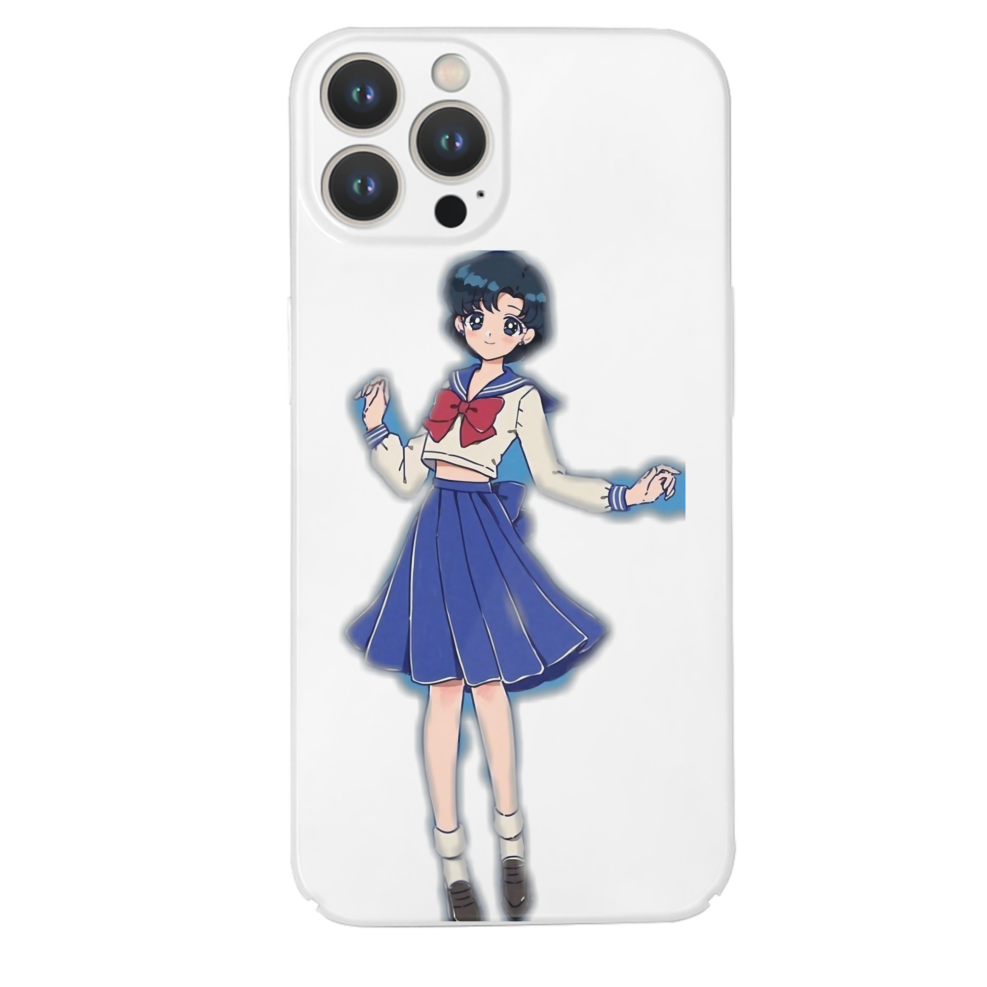 （画像用） 美少女戦士セーラームーン 水野 亜美 みずの あみ Sailor Moon Mizuno Ami 【iPhone 14シリーズ対応】ハードケース